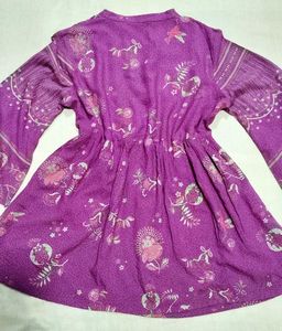 Boho Floral Print Bell Sleeve Mini Dress