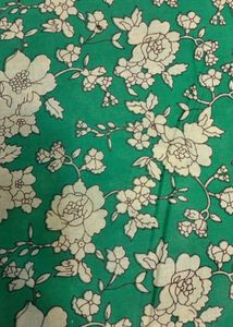 Floral Kurta+leheriya Pant Suit Set