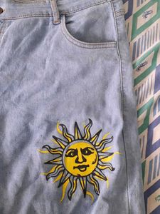 Sassafras Embroidered Jeans