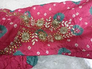 Rajasthanni bandhej suits