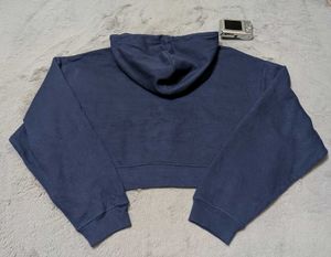 Victoria&#39;s secret Pink Cropped Hoodie