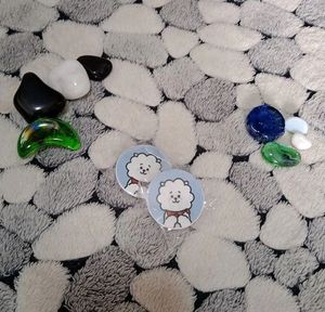 BTS Mobile Pop socket (Bt21 Character- RJ)