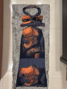 Unique Print Dress