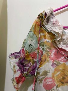 Cute Floral Lace Top 32