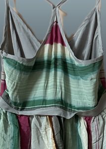 Silk Touch Daytime Party Or Casual Dress