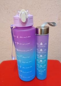 Motivational Water Bottle (1 Litre & 500ml)