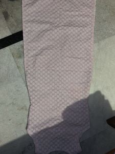 Libas Baby Pink Chikankari Long Kurti