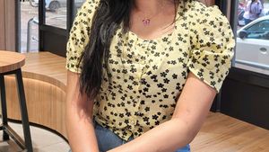 Floral Yellow Top