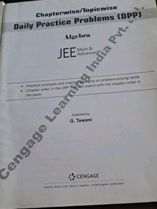 Jee Calculus And Algebra Book