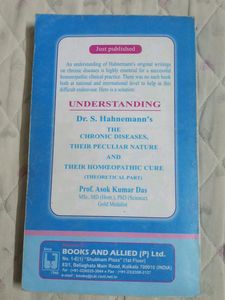 A Treatise on Organon Of Medicine By AK Das Part 1