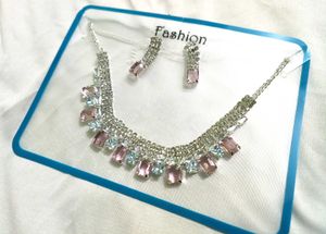 Sparkling Necklace &amp; Earring Set
