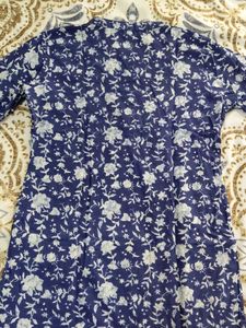 Floral Print Kurta