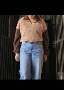 Cozy Brown Pullover