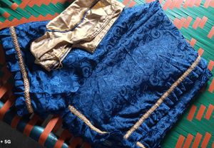 Elegant Blue Saree
