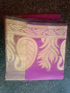 Purple Saree