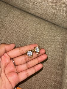 Cute Flower Shaped Studs