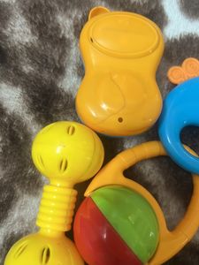 Baby Rattles And Toy Phone