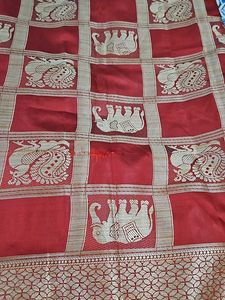 Banarasi Silk  With  Blouse
