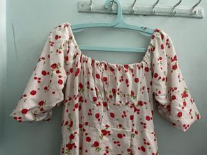Floral Print Maxi Dress