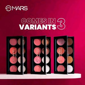 MARS Fantasy Face Palette for Makeup with Blushes,