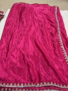 Elegant Pink Saree