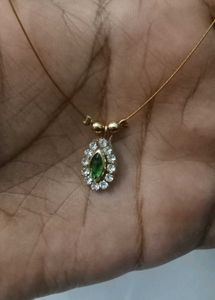 Emerald Pendant Necklace