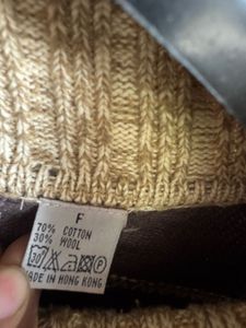 DK Striped Zip-Up Cardigan