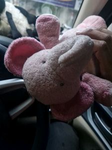 Pink Elephant Plush Toy