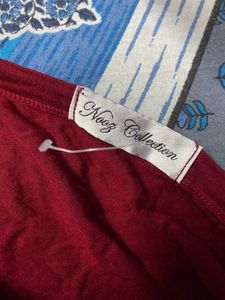 Maroon Party Wear One Piece