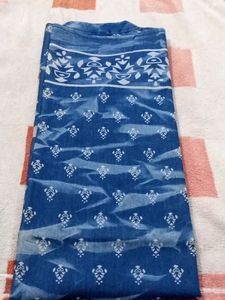 Denim Kurta