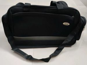 Black Expandable Bag 20" W 11" H  9 D