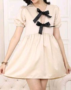 Bow Detail Mini Dress