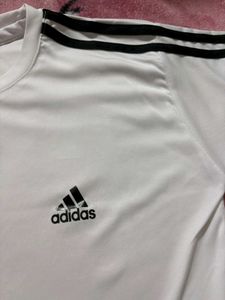 White ADIDAS T Shirt