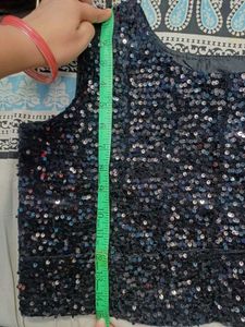 Women Partywear Crop Top Lehenga