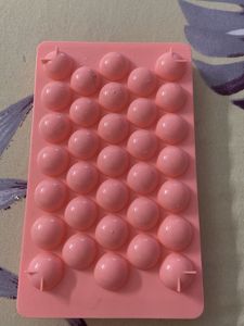 Pink Round Ice Cube Tray