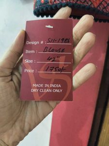 Studio Shringar Multicolored Back Open Blouse
