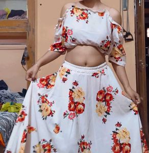 Floral Two-Piece Set