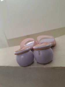 Retro Walk Lavender Slides