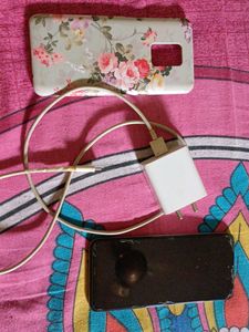 Phone Chrger Or Cover Combo Offer