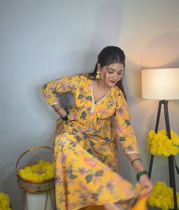 Yellow Palazoo Set 💛