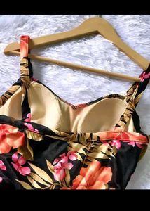 Floral premium padded Bodysuit/Swimsuit