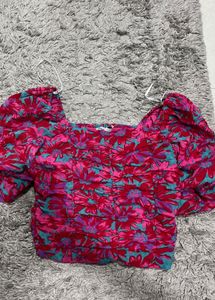 Floral Blouse( ONLY )