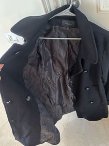 Black Pea Coat