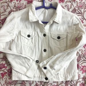 White Denim Jacket