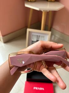 Prada First Copy Pink Sunglass With Brand Box
