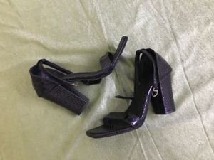 Croc Textured Heel 3.5 inches(UK-2)ind 35