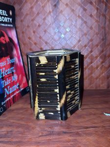 Home Decor, Wooden Pen Stand