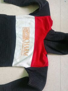 Color Block Pullover Hoodie