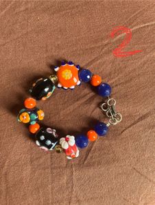 Black &amp; White Beaded Bracelet