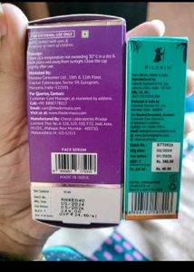 The Derma Co And Pilgrim Face Serum